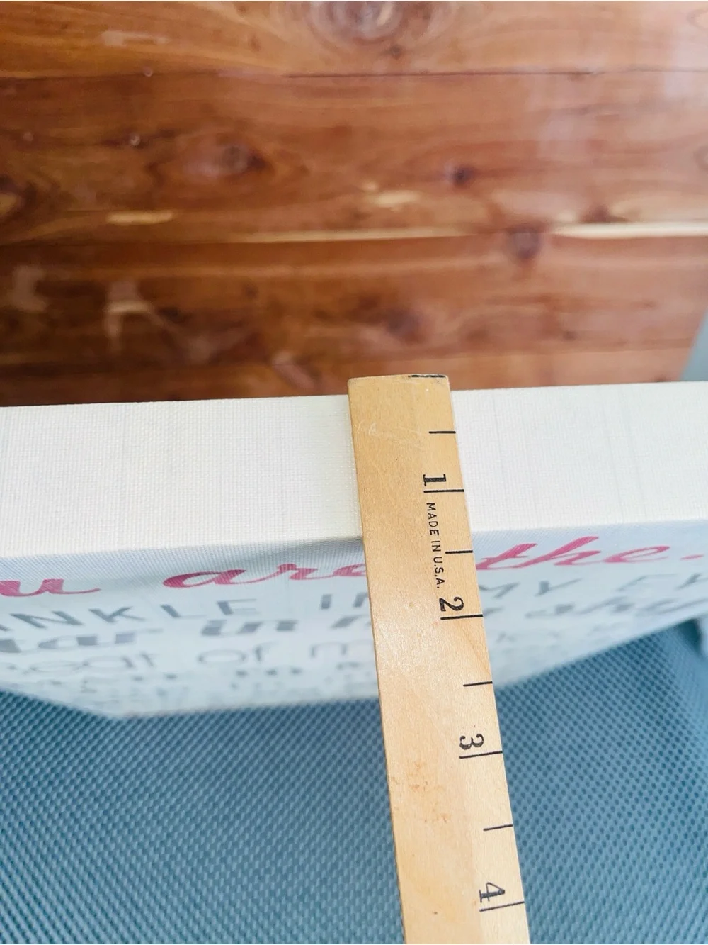 Love of My Life Pink and Gray Wall Art Sign - Unbranded Louise Carey